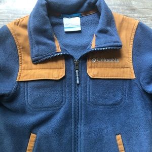 Columbia fleece jacket.
